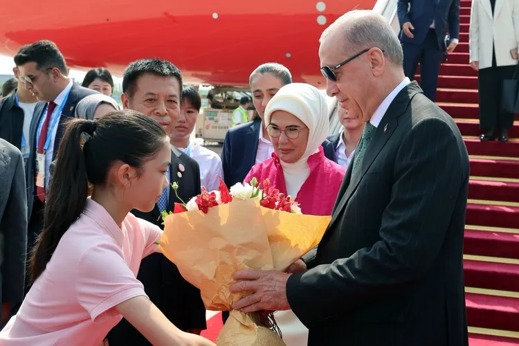 Cumhurbaşkanı Erdoğan, Şanghay İşbirliği Örgütü Zirvesi için Çin’de
