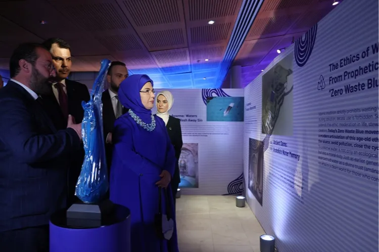 Türkiye’den New York’ta “Sıfır Atık Mavi-Damla Damla” Sergisi’