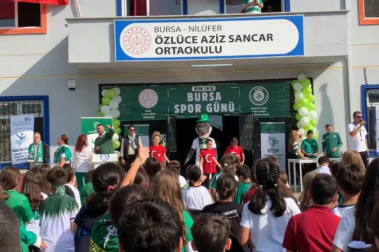 Bursa’da ‘Spor Günü’nün başlangıcı Bursaspor’dan