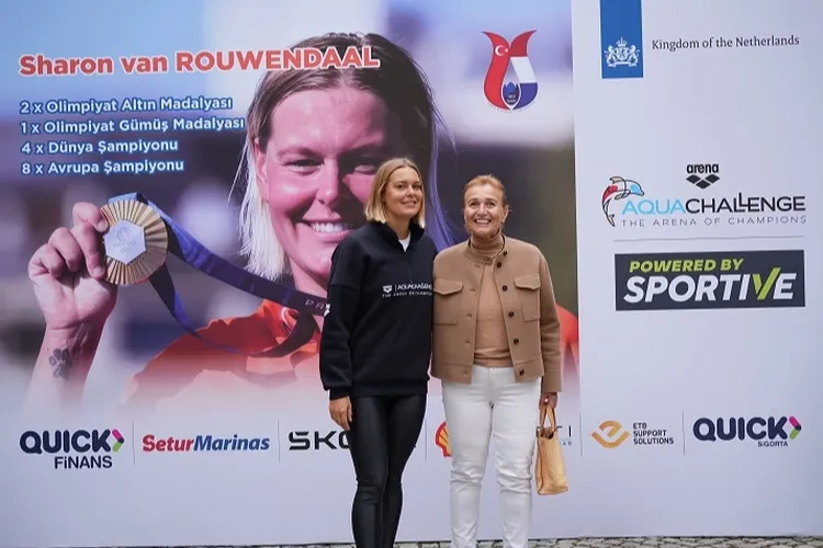 Olimpiyat şampiyonu Sharon van Rouwendaal Türkiye’de