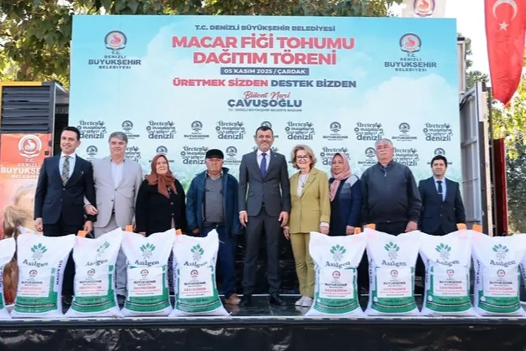 Denizli’de üreticiye 44 tonluk tohum desteği